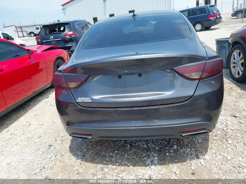 2015 Chrysler 200 S VIN: 1C3CCCDG7FN644446 Lot: 39824933