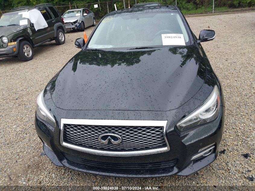 2017 Infiniti Q50 Premium VIN: JN1CV7ARXHM680727 Lot: 39824938