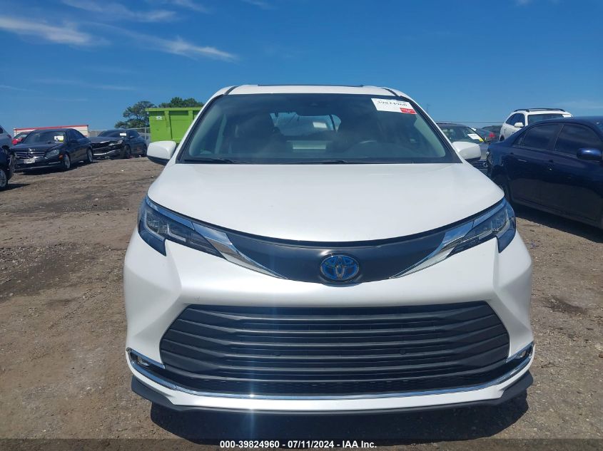 2023 Toyota Sienna Xle VIN: 5TDYRKEC7PS164635 Lot: 39824960