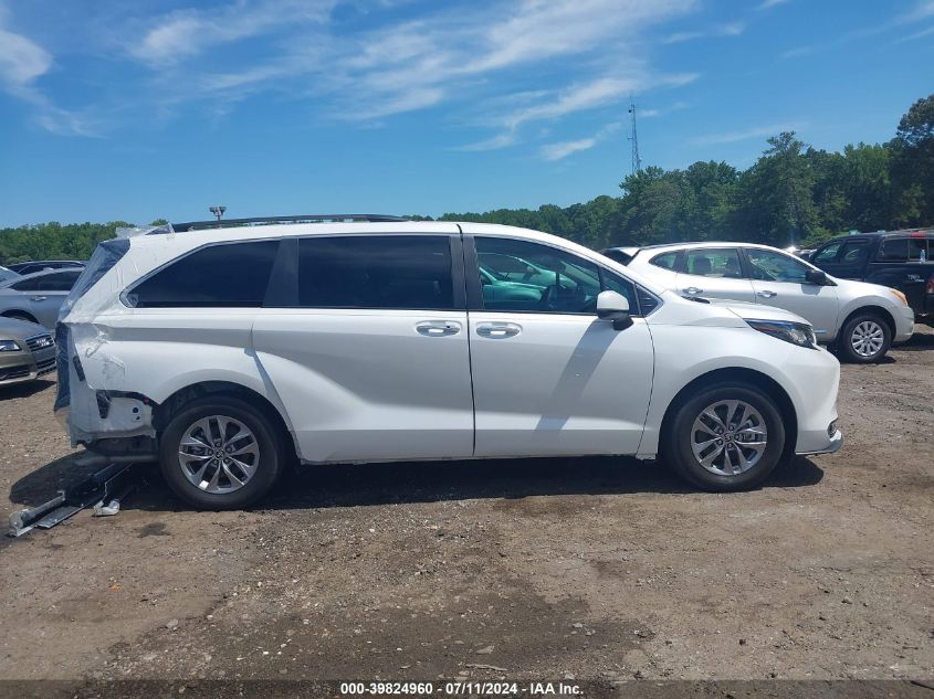 2023 Toyota Sienna Xle VIN: 5TDYRKEC7PS164635 Lot: 39824960