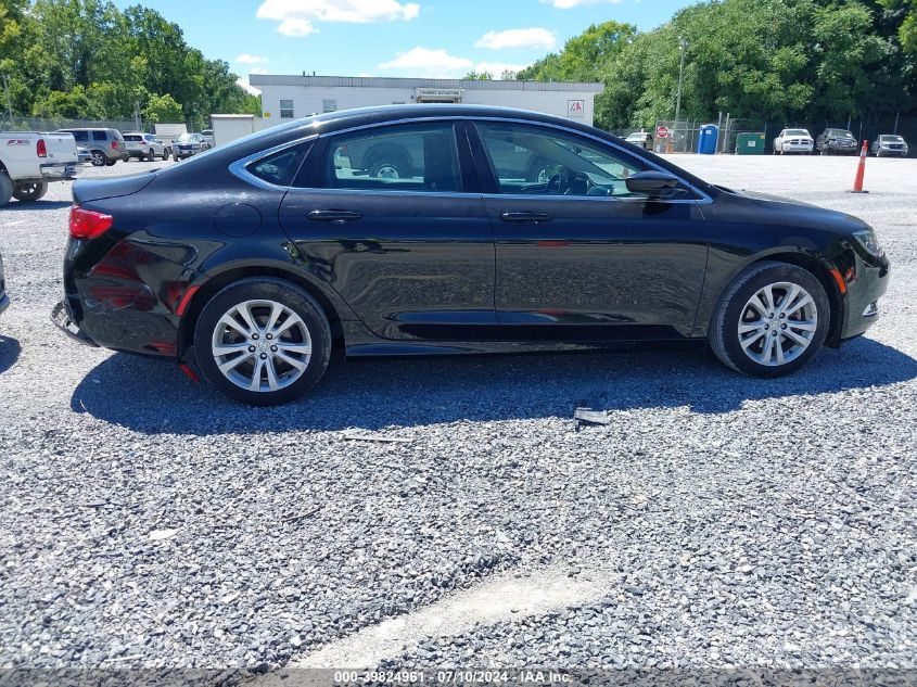 2016 Chrysler 200 Limited VIN: 1C3CCCAB1GN159827 Lot: 39824961