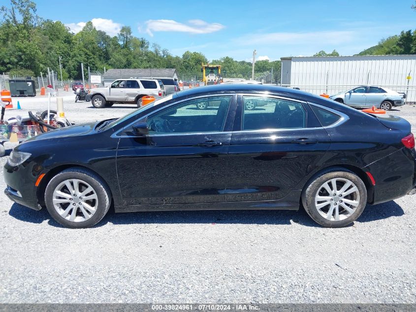 2016 Chrysler 200 Limited VIN: 1C3CCCAB1GN159827 Lot: 39824961