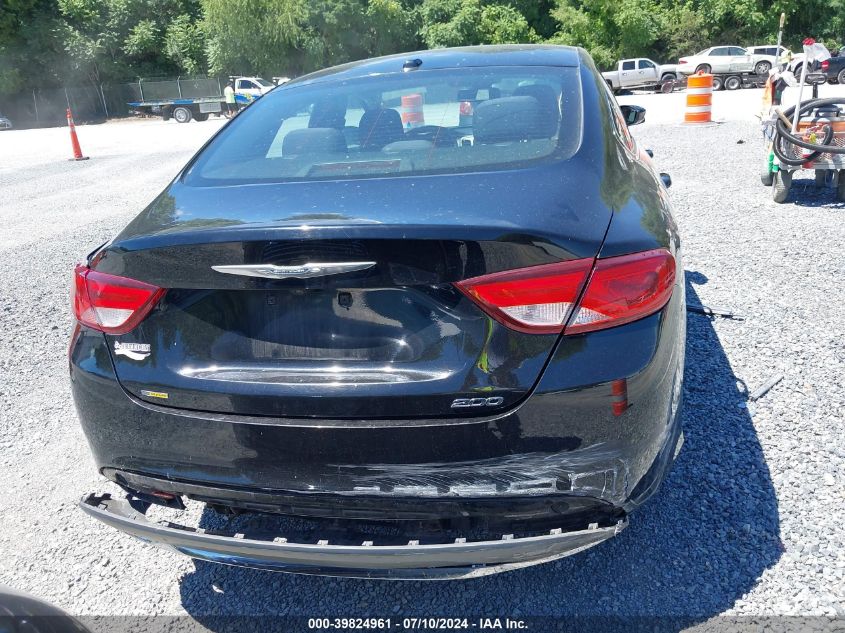 2016 Chrysler 200 Limited VIN: 1C3CCCAB1GN159827 Lot: 39824961