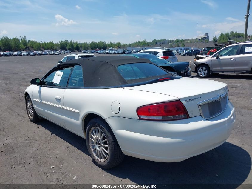 1C3EL55R75N614737 | 2005 CHRYSLER SEBRING