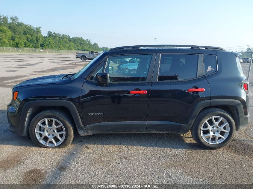 2019 Jeep Renegade Latitude Fwd VIN: ZACNJABB1KPK93490 Lot: 39824985