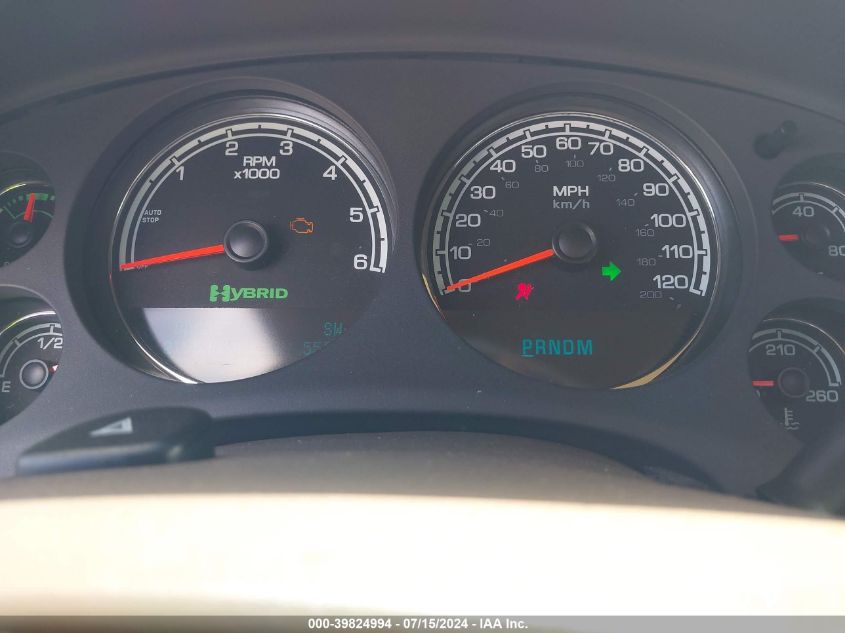 2009 GMC Yukon Hybrid VIN: 1GKFK13559R101517 Lot: 39824994