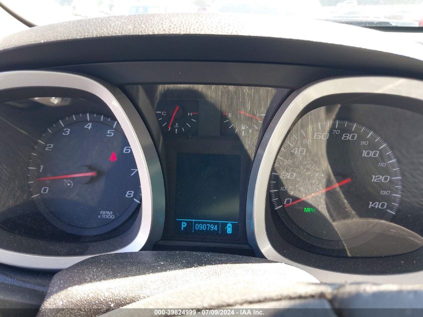 2011 Chevrolet Equinox Ltz VIN: 2CNFLGE50B6376380 Lot: 39824999