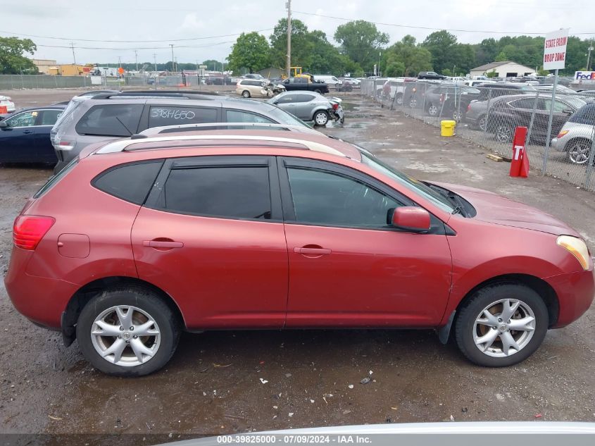 2008 Nissan Rogue Sl VIN: JN8AS58T68W001824 Lot: 39825000