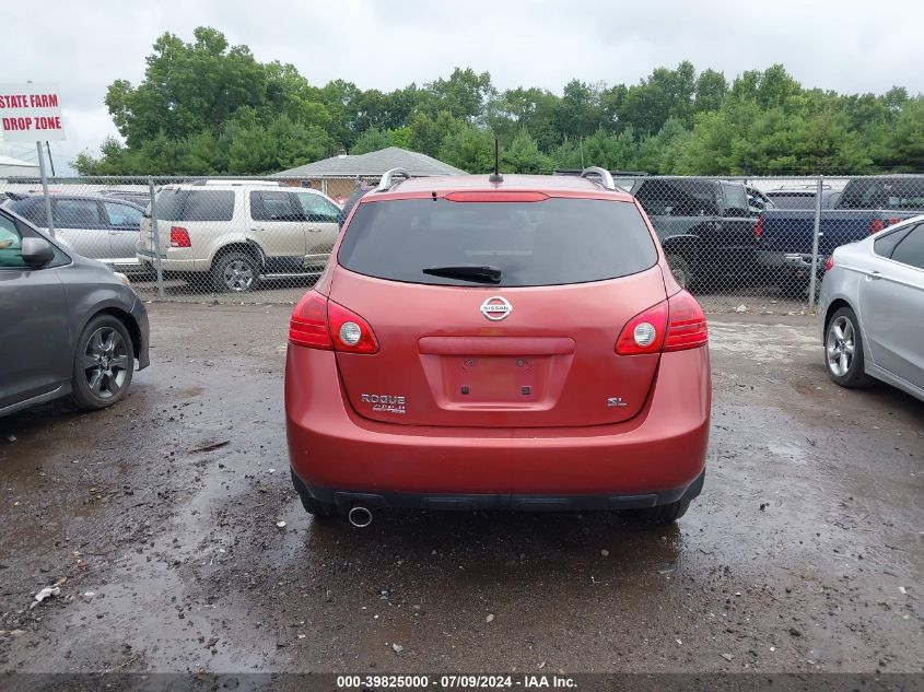 2008 Nissan Rogue Sl VIN: JN8AS58T68W001824 Lot: 39825000
