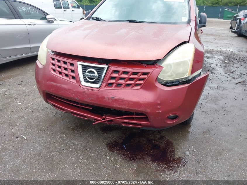 2008 Nissan Rogue Sl VIN: JN8AS58T68W001824 Lot: 39825000
