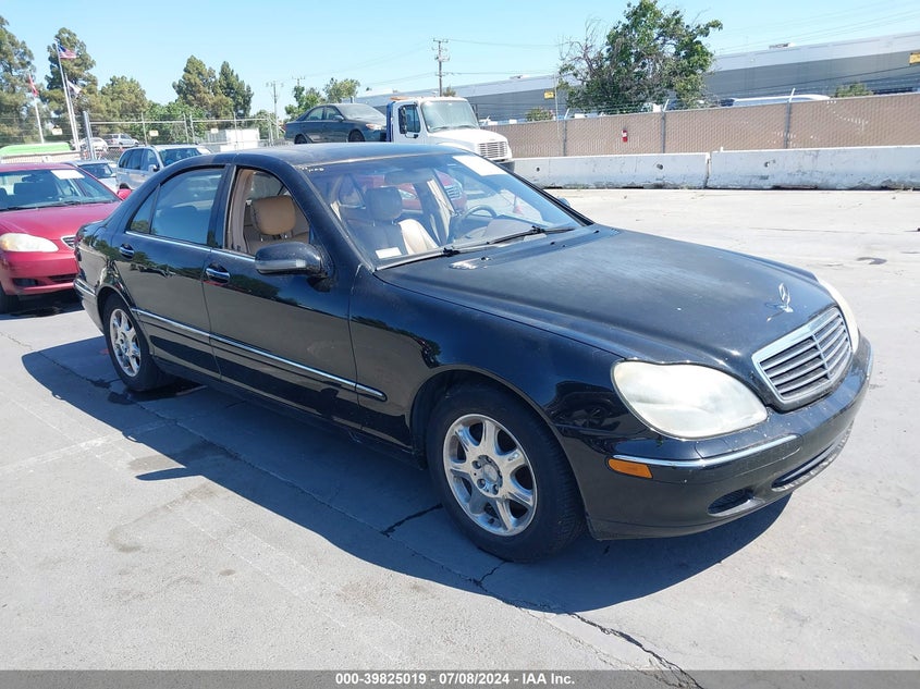 2001 Mercedes-Benz S 500 VIN: WDBNG75J81A192225 Lot: 39825019
