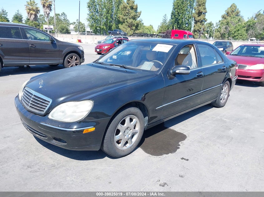 2001 Mercedes-Benz S 500 VIN: WDBNG75J81A192225 Lot: 39825019
