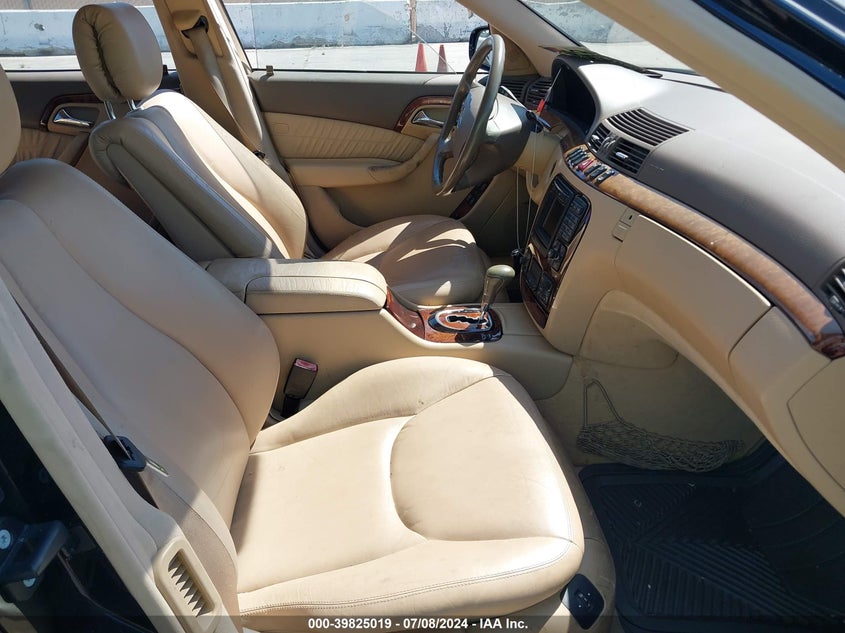 2001 Mercedes-Benz S 500 VIN: WDBNG75J81A192225 Lot: 39825019