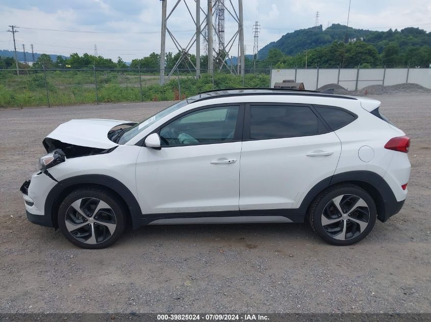 2018 Hyundai Tucson Value VIN: KM8J3CA22JU731905 Lot: 39825024