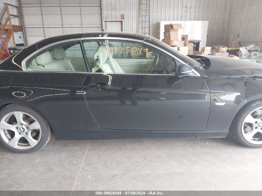 2007 BMW 328I VIN: WBAWR33507PX78905 Lot: 39825049