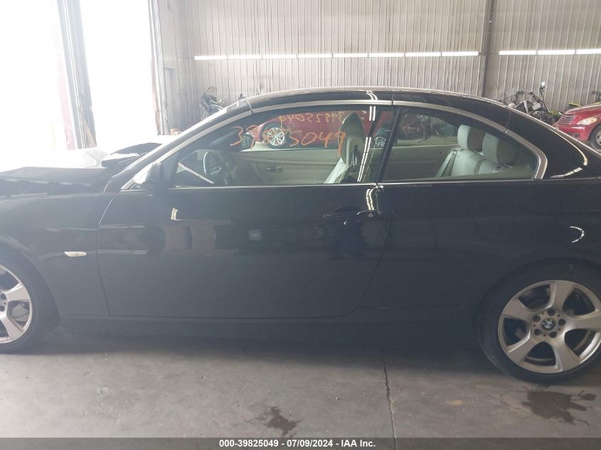 2007 BMW 328I VIN: WBAWR33507PX78905 Lot: 39825049