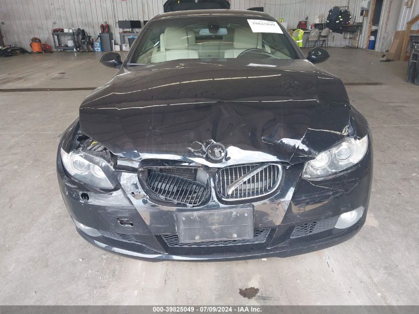 2007 BMW 328I VIN: WBAWR33507PX78905 Lot: 39825049