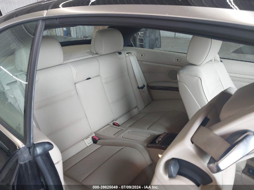 2007 BMW 328I VIN: WBAWR33507PX78905 Lot: 39825049