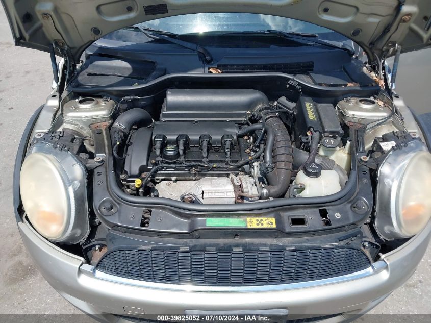 2008 Mini Cooper S VIN: WMWMF73598TV37103 Lot: 39825052