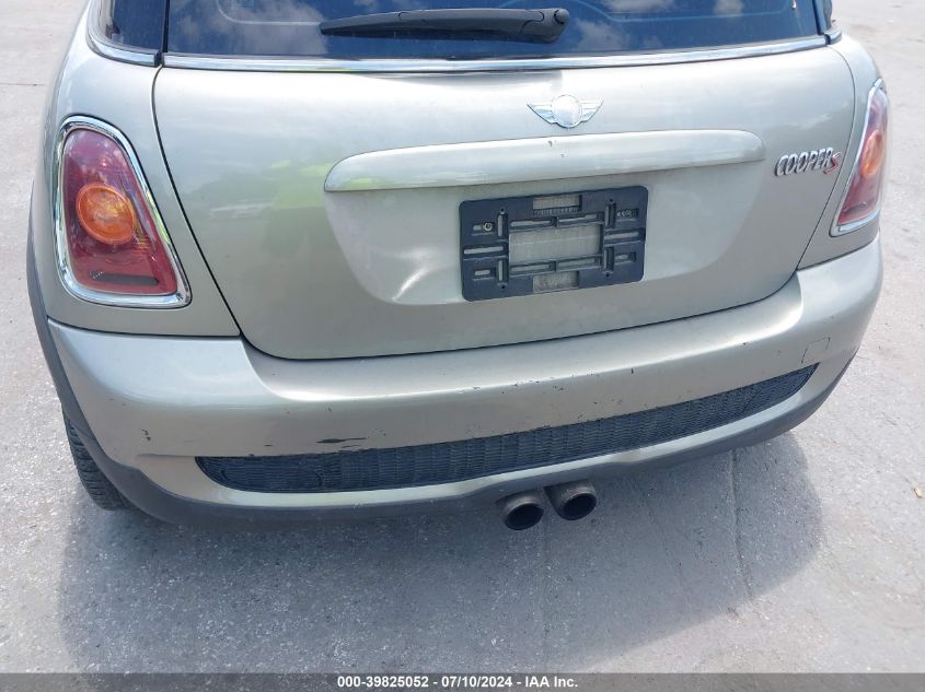 2008 Mini Cooper S VIN: WMWMF73598TV37103 Lot: 39825052