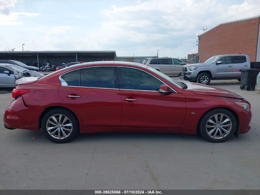 2014 Infiniti Q50 Premium VIN: JN1BV7APXEM683472 Lot: 39825066