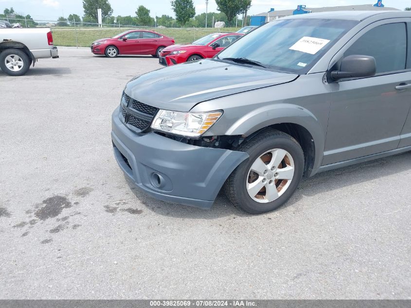2013 Dodge Journey American Value Pkg VIN: 3C4PDCAB6DT595191 Lot: 39825069