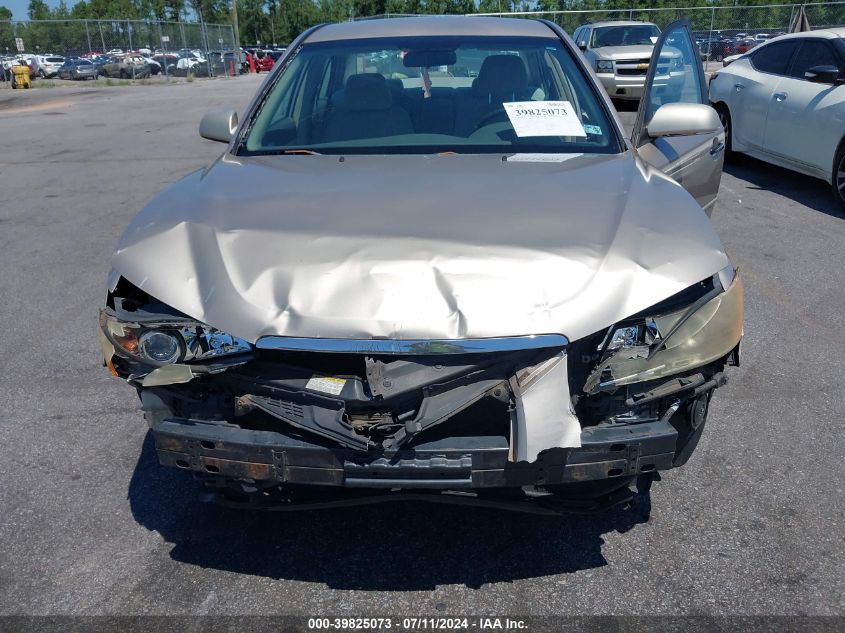 2006 Hyundai Sonata Gl VIN: KMHET46C56A076852 Lot: 39825073