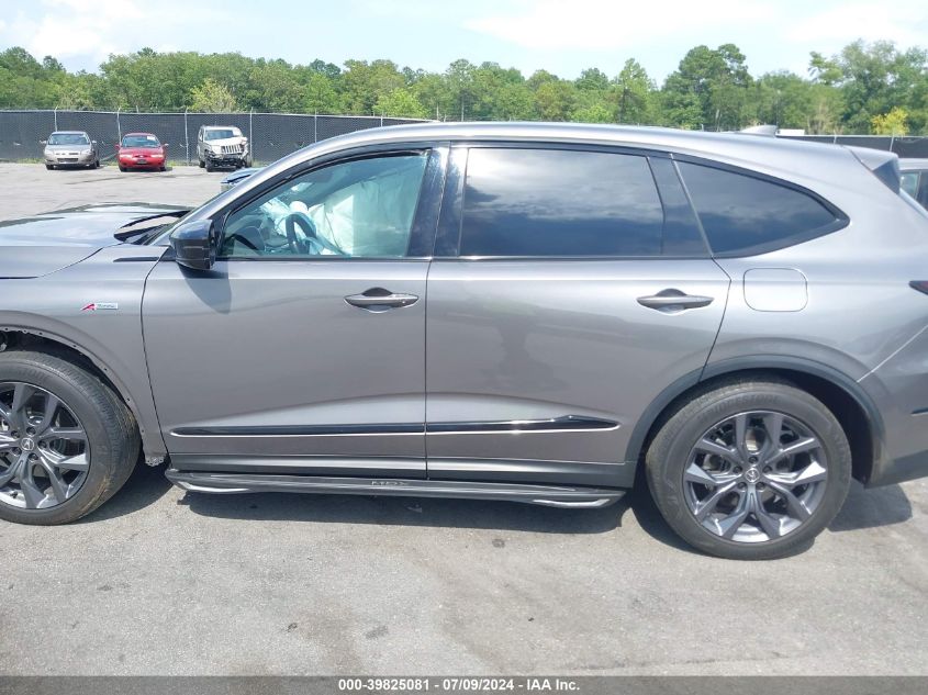 2022 Acura Mdx A-Spec Package VIN: 5J8YE1H07NL027590 Lot: 39825081