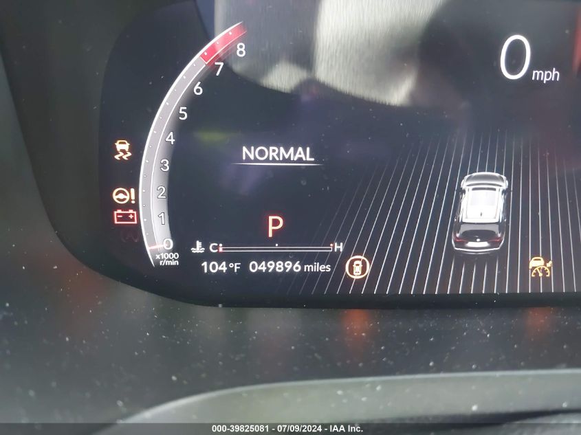 2022 Acura Mdx A-Spec Package VIN: 5J8YE1H07NL027590 Lot: 39825081