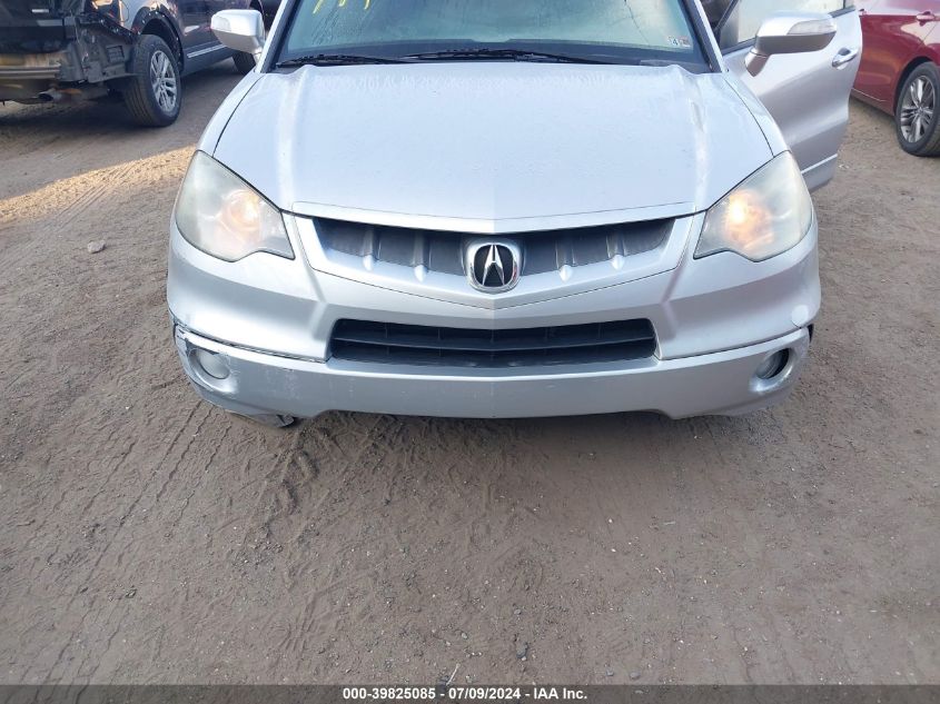 2007 Acura Rdx VIN: 5J8TB18267A003638 Lot: 39825085