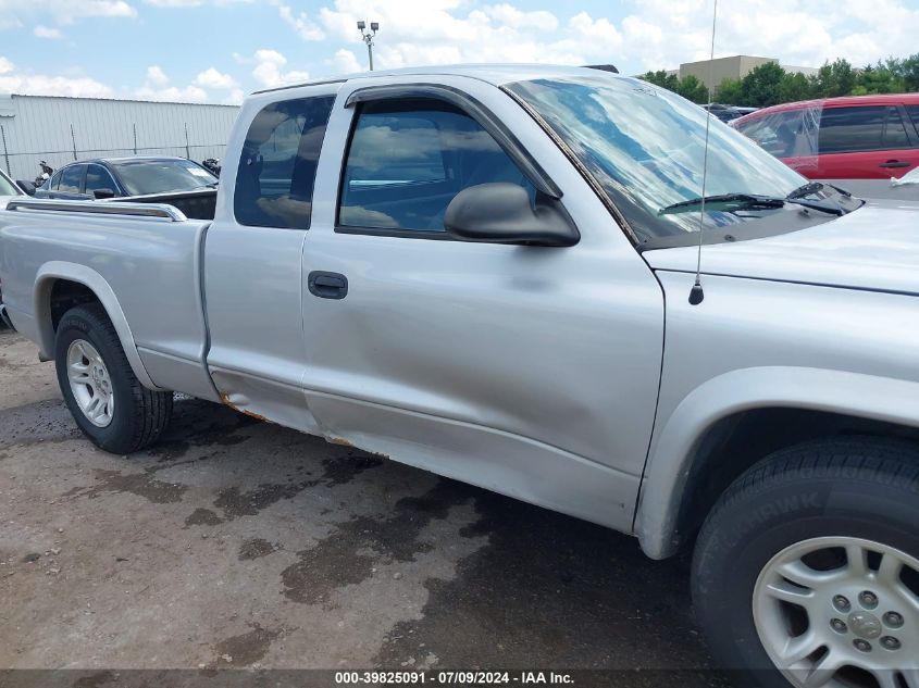 2004 Dodge Dakota VIN: 1D7GL12K44S589502 Lot: 39825091