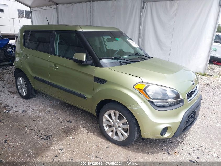 2012 Kia Soul + VIN: KNDJT2A63C7462459 Lot: 39825095