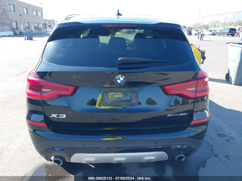 2020 BMW X3 xDrive30I VIN: 5UXTY5C02L9C64725 Lot: 39825133