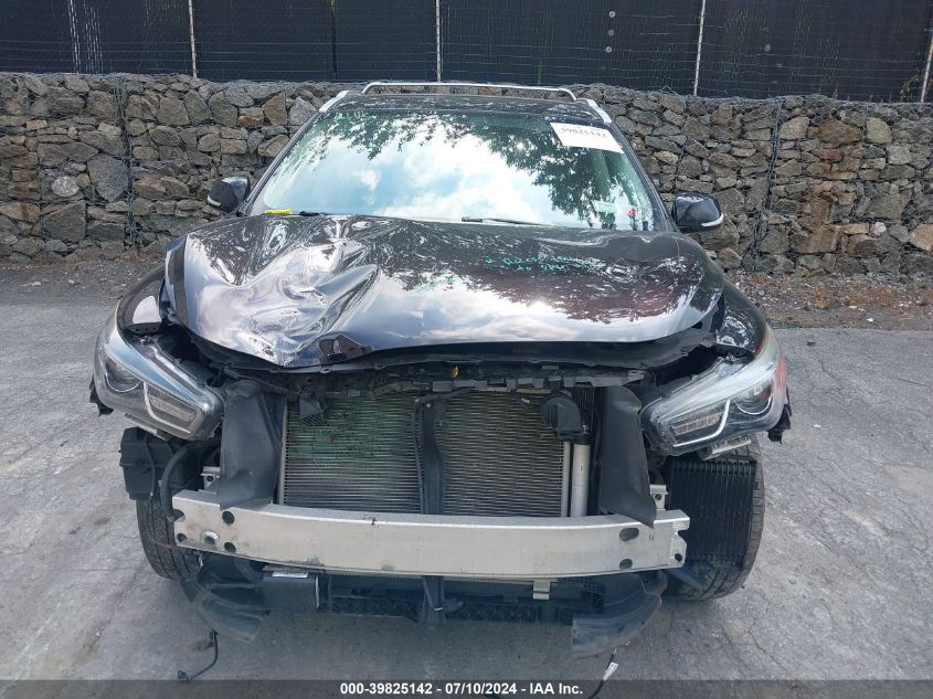 2019 Infiniti Qx60 Luxe VIN: 5N1DL0MM6KC516205 Lot: 39825142