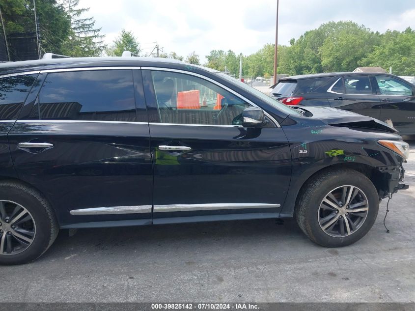 2019 Infiniti Qx60 Luxe VIN: 5N1DL0MM6KC516205 Lot: 39825142