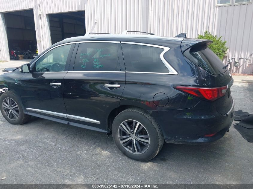 2019 Infiniti Qx60 Luxe VIN: 5N1DL0MM6KC516205 Lot: 39825142