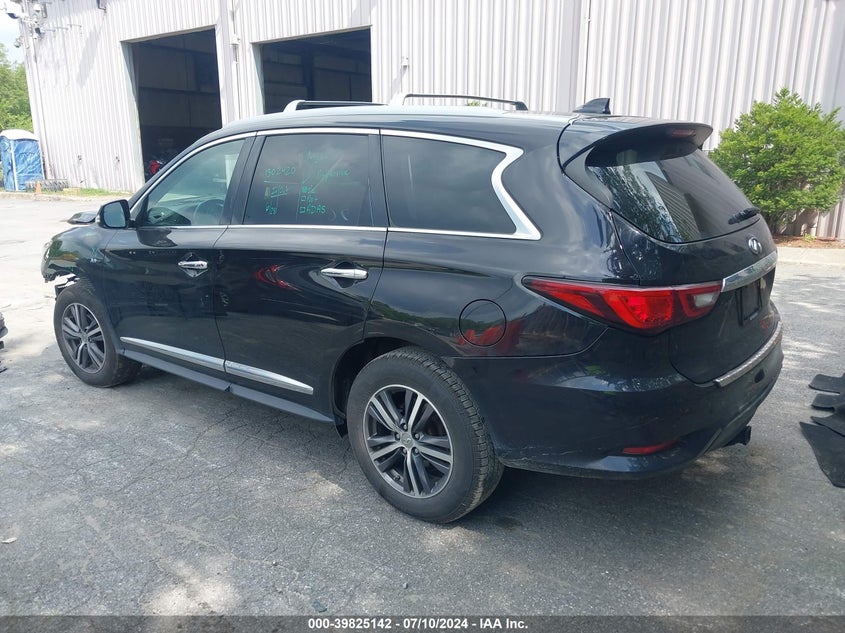 2019 Infiniti Qx60 Luxe VIN: 5N1DL0MM6KC516205 Lot: 39825142