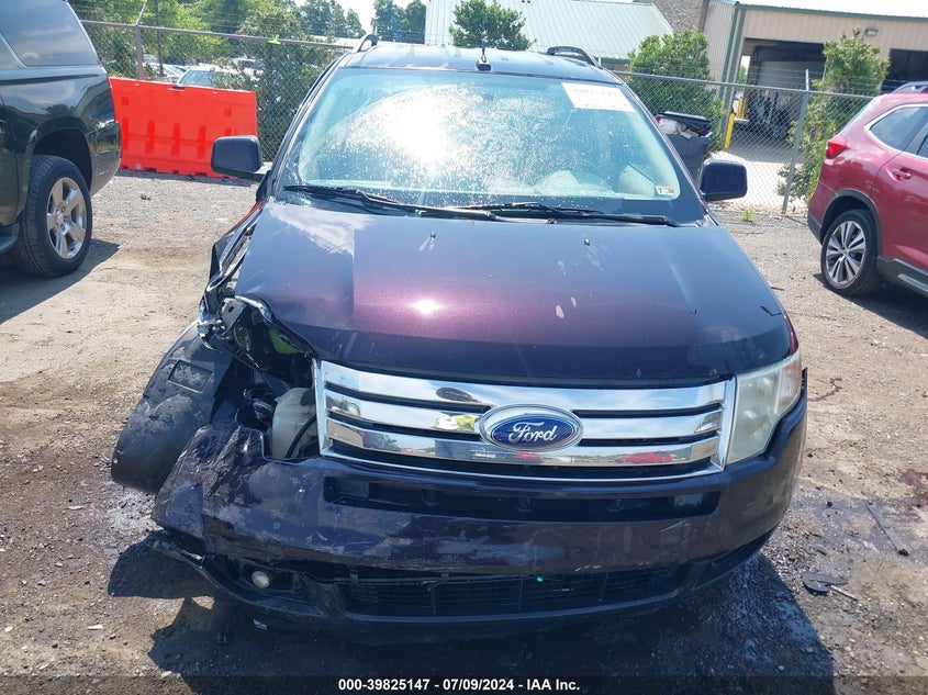 2007 Ford Edge Sel VIN: 2FMDK38CX7BA56608 Lot: 39825147