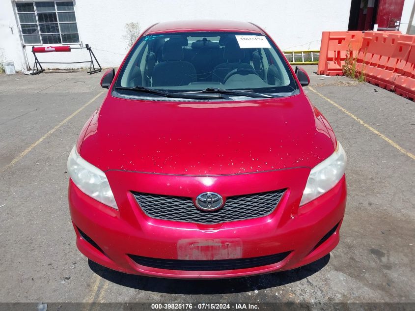 2010 Toyota Corolla Le VIN: 1NXBU4EE3AZ186132 Lot: 39825176