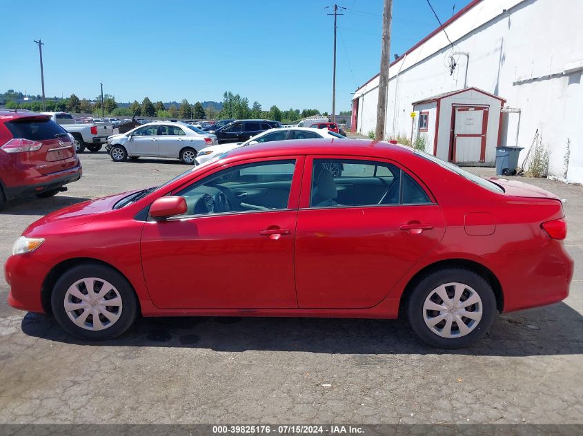 2010 Toyota Corolla Le VIN: 1NXBU4EE3AZ186132 Lot: 39825176