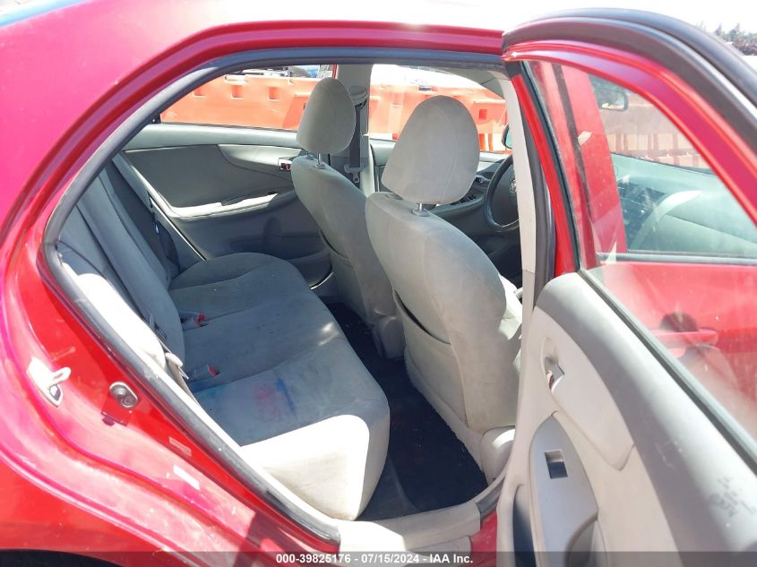 2010 Toyota Corolla Le VIN: 1NXBU4EE3AZ186132 Lot: 39825176