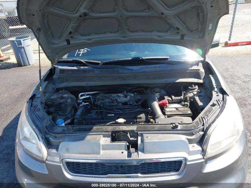 2011 Kia Soul + VIN: KNDJT2A29B7210971 Lot: 39825180