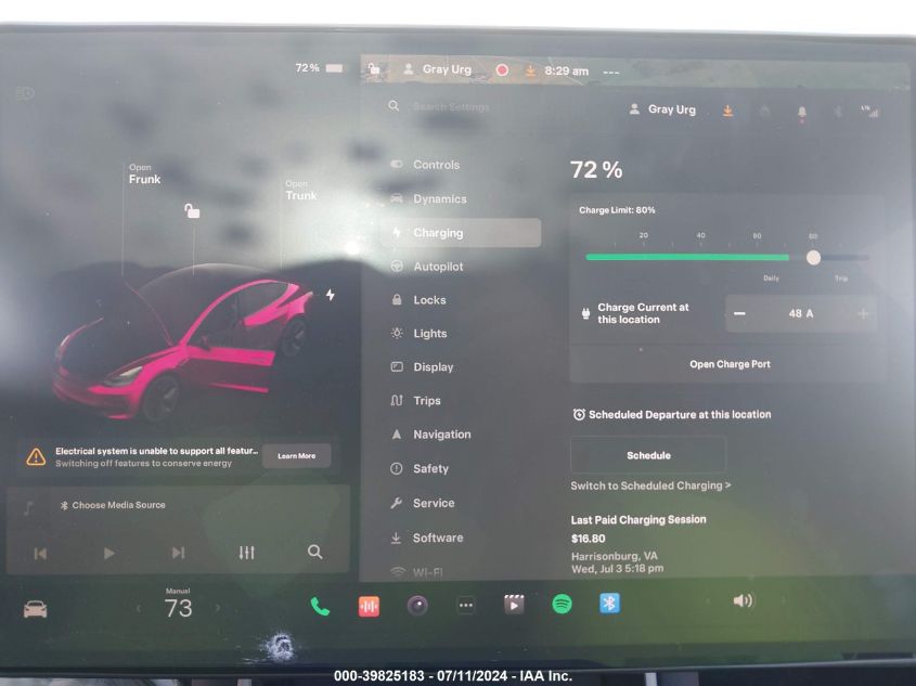 2019 TESLA MODEL 3 LONG RANGE/PERFORMANCE - 5YJ3E1EB6KF211450