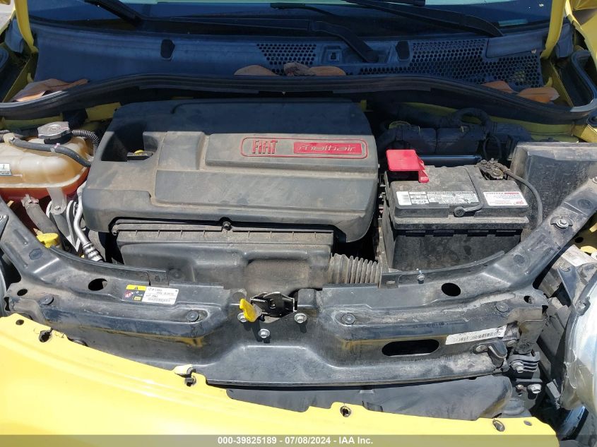 2013 Fiat 500 Pop VIN: 3C3CFFAR2DT747267 Lot: 39825189