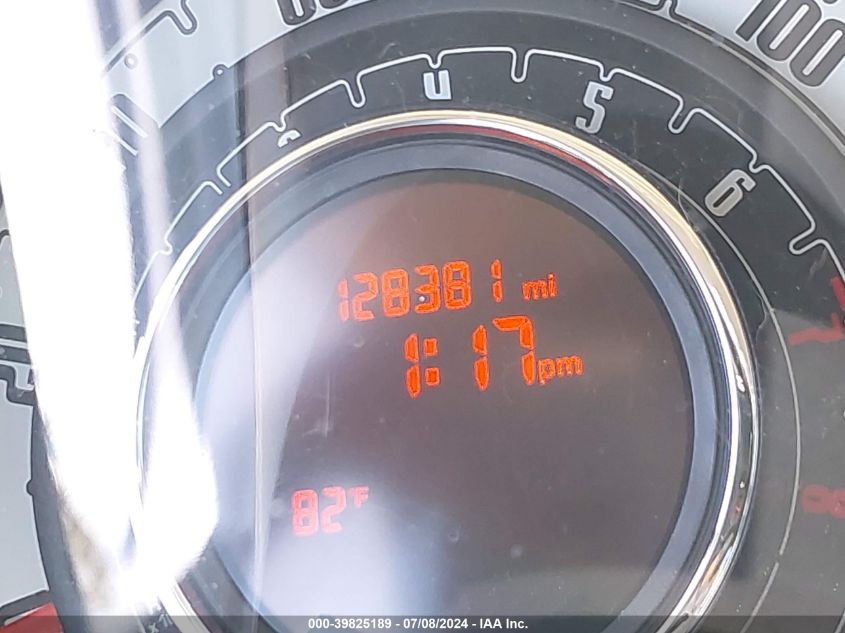 2013 Fiat 500 Pop VIN: 3C3CFFAR2DT747267 Lot: 39825189