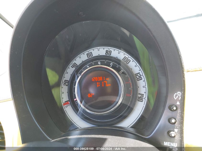 2013 Fiat 500 Pop VIN: 3C3CFFAR2DT747267 Lot: 39825189