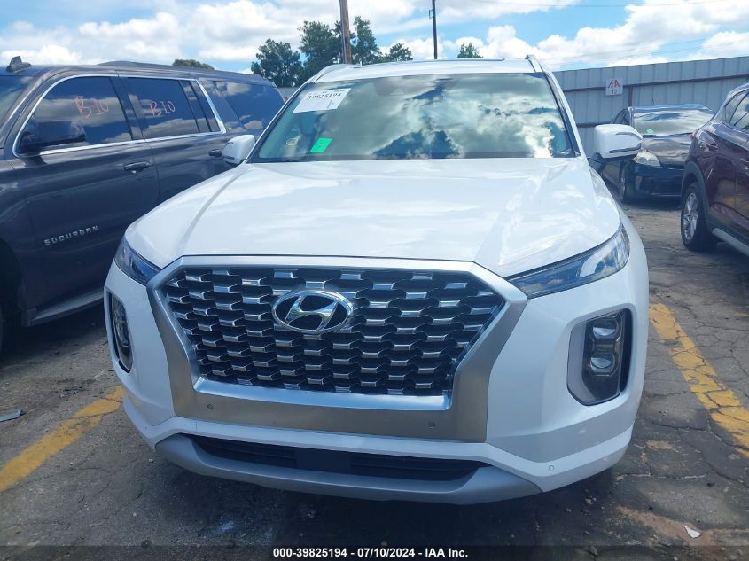 2022 Hyundai Palisade Limited VIN: KM8R54HE1NU386181 Lot: 39825194