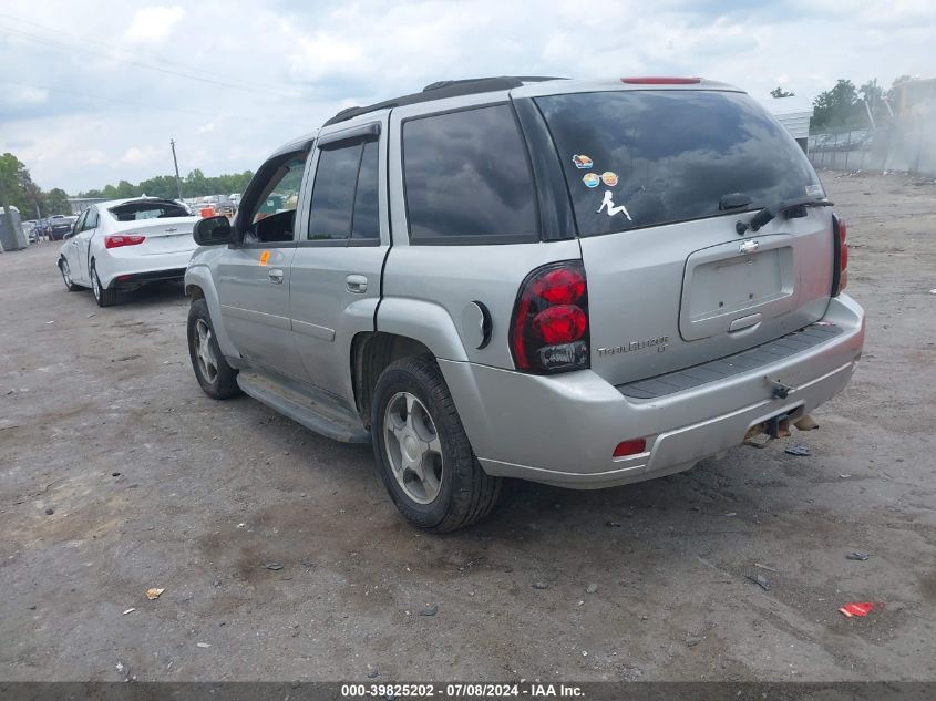 2008 Chevrolet Trailblazer Lt VIN: 1GNDT13S882193484 Lot: 39825202