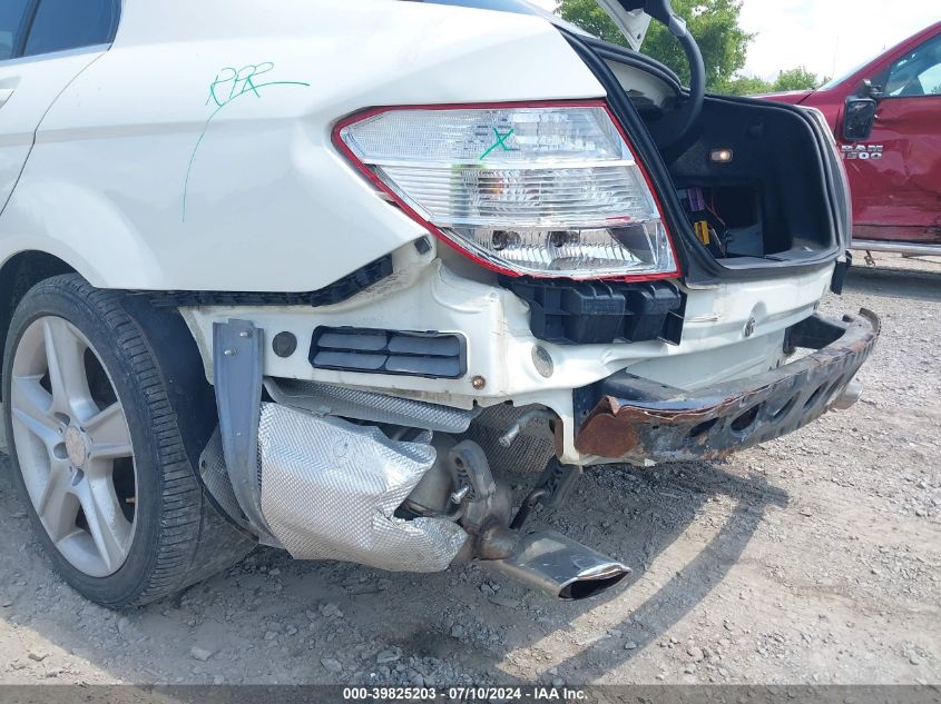 2010 Mercedes-Benz C-Class C 300 Sport/Luxury 4Matic VIN: WDDGF8BB3AR095389 Lot: 39825203