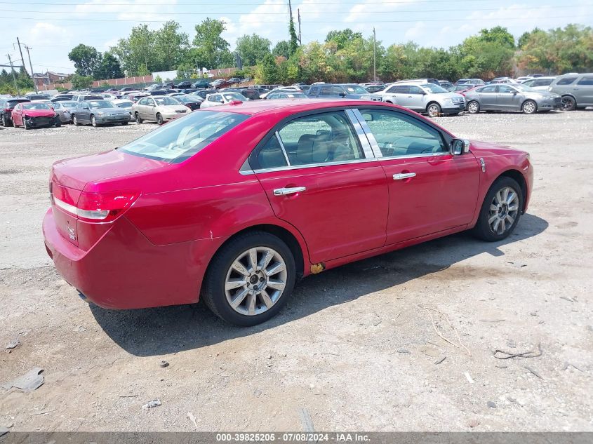 3LNHL2JC5BR769834 | 2011 LINCOLN MKZ